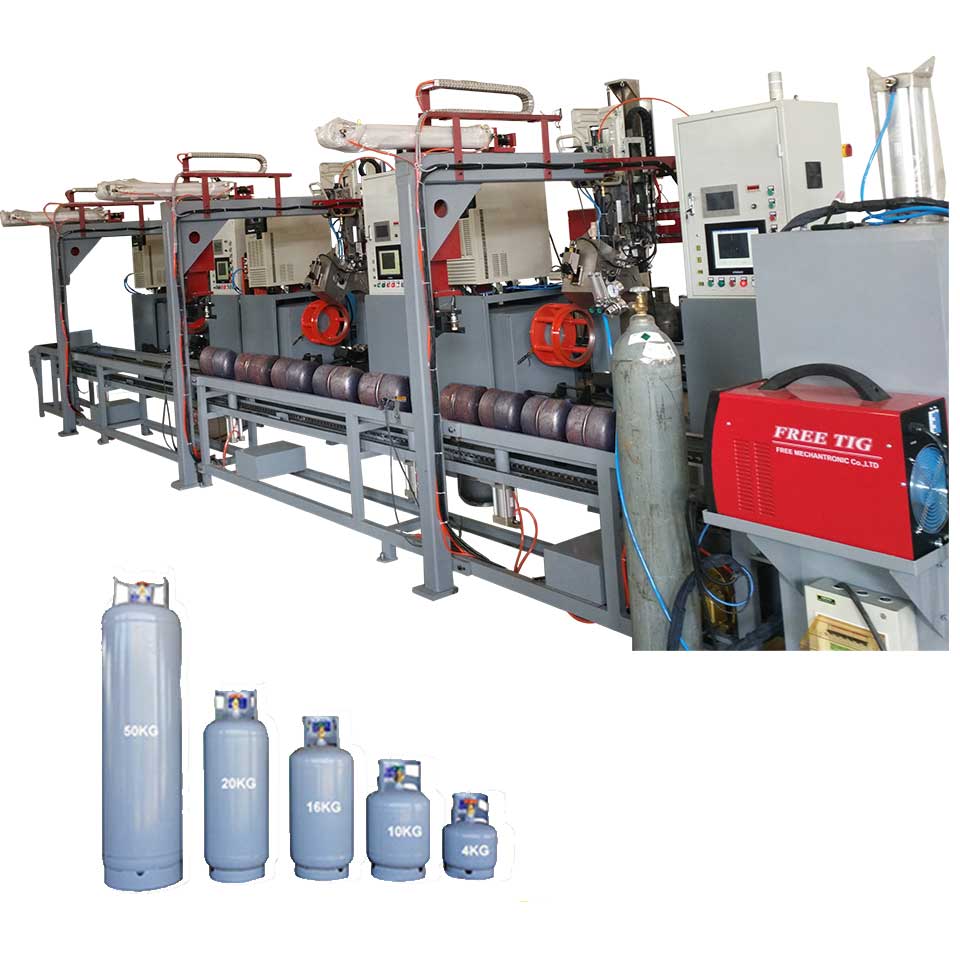 Longterm group LPG cylinder production line