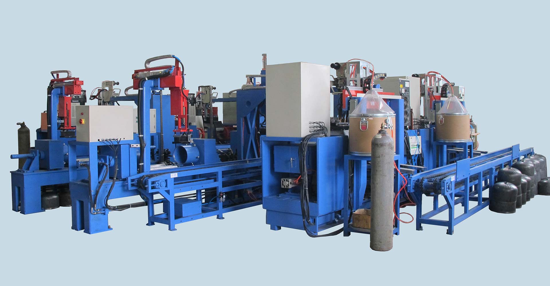 Longterm group-LPG cylinder production line